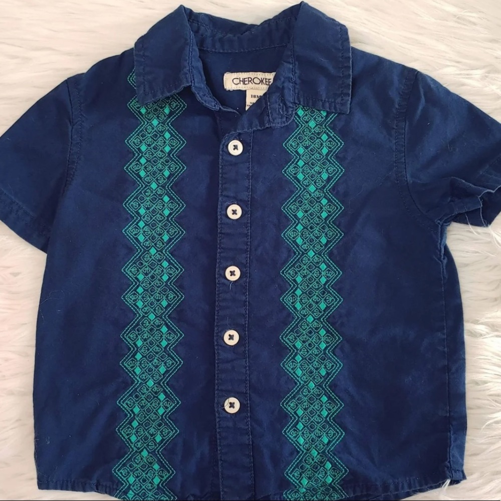 Toddler/Baby guayabera shirt